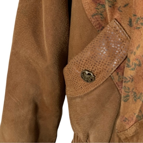 Vintage Winlit Suede Leather Jacket Size Medium - Picture 11 of 14